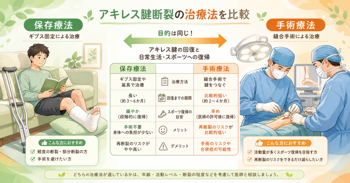 アキレス腱断裂が疑われる直後に必ず行うべき「応急処置(RICE処置)」