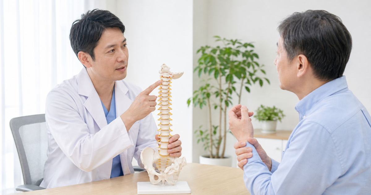 手足のしびれを生じる主な原因｜整形外科で扱う脊椎・末梢神経疾患